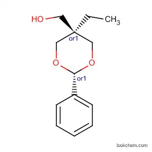 Molecular Structure of 119295-65-7 (1,3-Dioxane-5-methanol, 5-ethyl-2-phenyl-, trans-)