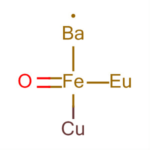 Molecular Structure of 119355-46-3 (Barium copper europium iron oxide)