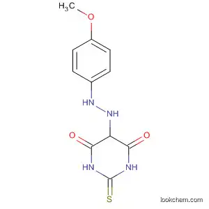 4,6(1H,5H)-Pyrimidinedione,
dihydro-5-[(4-methoxyphenyl)azo]-2-thioxo-