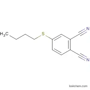 Molecular Structure of 120542-25-8 (1,2-Benzenedicarbonitrile, 4-(butylthio)-)