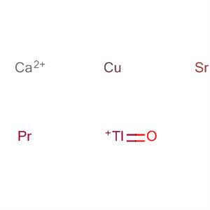 Calcium copper praseodymium strontium thallium oxide