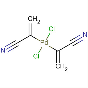 Molecular Structure of 123129-23-7 (Palladium, dichlorobis(2-propenenitrile)-)