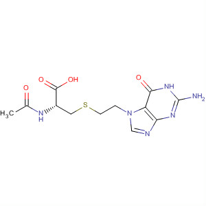 L-Cysteine, N-acetyl-S-[2-(2-amino-1,6-dihydro-6-oxo-7H-purin-7-yl)ethyl]-