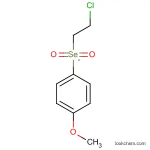 Molecular Structure of 126900-44-5 (Benzene, 1-[(2-chloroethyl)selenonyl]-4-methoxy-)