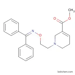 Molecular Structure of 127586-66-7 (1-[2-[[(Diphenylmethylene)amino]oxy]ethyl]-1,2,5,6-tetrahydro-3-pyridinecarboxylic acid methyl ester)