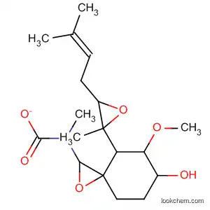 1-Oxaspiro[2.5]octan-6-ol,
5-methoxy-4-[2-methyl-3-(3-methyl-2-butenyl)oxiranyl]-,
methylcarbamate