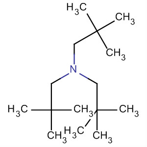 Molecular Structure of 13369-22-7 (1-Propanamine, N,N-bis(2,2-dimethylpropyl)-2,2-dimethyl-)