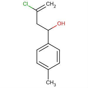 Molecular Structure of 133691-07-3 (Benzenemethanol, a-(2-chloro-2-propenyl)-4-methyl-)