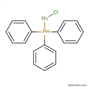 Molecular Structure of 13822-79-2 (Rhodium, chloro(triphenylphosphine)-)
