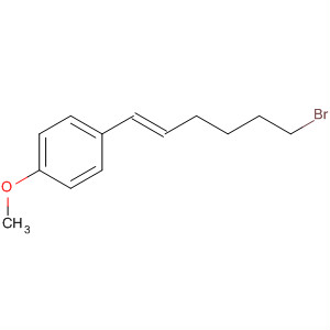 Benzene, 1-[(1E)-6-bromo-1-hexenyl]-4-methoxy-