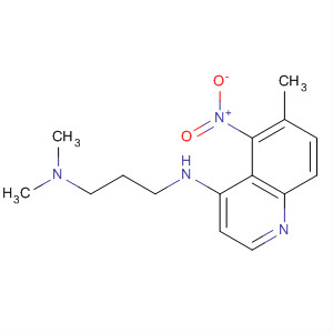 Molecular Structure of 141918-01-6 (1,3-Propanediamine, N,N-dimethyl-N'-(6-methyl-5-nitro-4-quinolinyl)-)