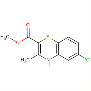 4H-1,4-Benzothiazine-2-carboxylic acid, 6-chloro-3-methyl-, methyl ester