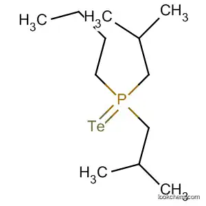 Molecular Structure of 148551-61-5 (Phosphine telluride, butylbis(2-methylpropyl)-)