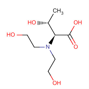 Molecular Structure of 149182-33-2 (L-Threonine, N,N-bis(2-hydroxyethyl)-)