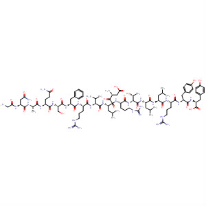 Molecular Structure of 150958-94-4 (L-Tyrosine,
glycyl-L-asparaginyl-L-alanyl-L-glutaminyl-L-seryl-L-phenylalanyl-L-arginyl-
L-valyl-L-a-aspartyl-L-leucyl-L-arginyl-L-threonyl-L-leucyl-L-leucyl-L-arginyl-L
-tyrosyl-)