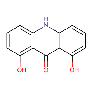 Molecular Structure of 151077-55-3 (9(10H)-Acridinone, 1,8-dihydroxy-)