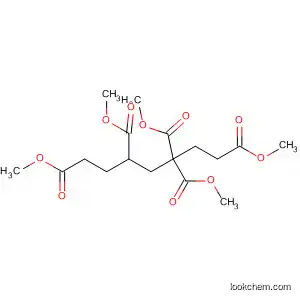 Molecular Structure of 151585-39-6 (1,3,3,5,7-Heptanepentacarboxylic acid, pentamethyl ester)