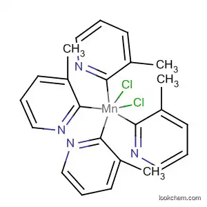 Molecular Structure of 15416-13-4 (Manganese, dichlorotetrakis(3-methylpyridine)-)