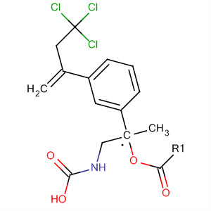 Carbamic acid, methyl[[3-(3,3,3-trichloro-1-methylenepropyl)phenyl]methyl]-, methyl ester