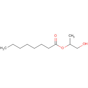 Molecular Structure of 154747-99-6 (Octanoic acid, 2-hydroxy-1-methylethyl ester)