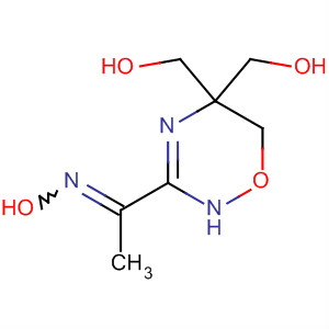 Ethanone, 1-[5,6-dihydro-5,5-bis(hydroxymethyl)-2H-1,2,4-oxadiazin-3-yl]-, oxime