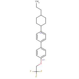 1,1'-Biphenyl, 4-(4-propylcyclohexyl)-4'-(2,2,2-trifluoroethoxy)-, trans- CAS No  155134-80-8