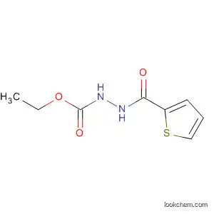 Molecular Structure of 155164-71-9 (Hydrazinecarboxylic acid, 2-(2-thienylcarbonyl)-, ethyl ester)
