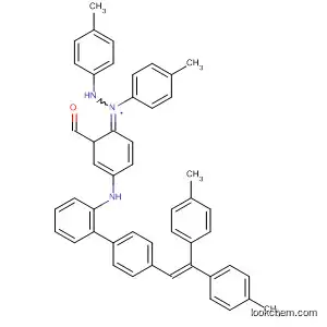 Benzaldehyde,
4-[[4-[2,2-bis(4-methylphenyl)ethenyl]phenyl]phenylamino]-,
bis(4-methylphenyl)hydrazone