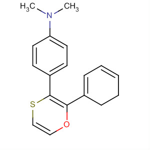 N,N-dimethyl-4-(6-phenyl-2,3-dihydro-1,4-oxathiin-5-yl)aniline