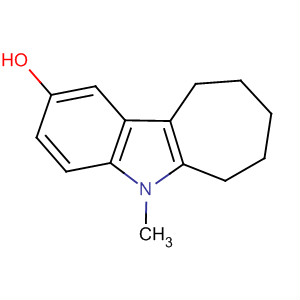 Molecular Structure of 156638-83-4 (Cyclohept[b]indol-2-ol, 5,6,7,8,9,10-hexahydro-5-methyl-)