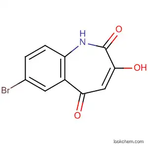 Molecular Structure of 156724-15-1 (1H-1-Benzazepine-2,5-dione, 7-bromo-3-hydroxy-)