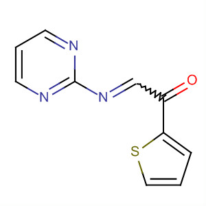 Molecular Structure of 156752-24-8 (Ethanone, 2-(2-pyrimidinylimino)-1-(2-thienyl)-)