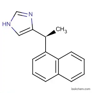 Molecular Structure of 156833-39-5 (1H-Imidazole, 4-[1-(1-naphthalenyl)ethyl]-, (S)-)
