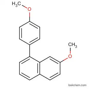 Molecular Structure of 156943-84-9 (Naphthalene, 1,2-dihydro-7-methoxy-1-(4-methoxyphenyl)-)