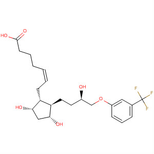 5-Heptenoic acid, 7-[(1R,2R,3R,5S)-3,5-dihydroxy-2-[(3R)-3-hydroxy-4-[3-(trifluoromethyl) phenoxy]butyl]cyclopentyl]-, (5Z)-