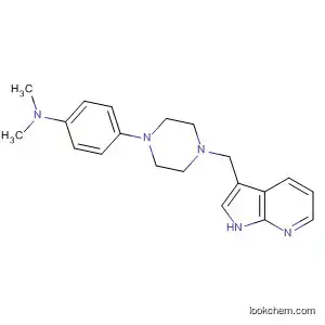 Benzenamine,
N,N-dimethyl-4-[4-(1H-pyrrolo[2,3-b]pyridin-3-ylmethyl)-1-piperazinyl]-