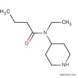 Molecular Structure of 159874-47-2 (Butanamide, N-ethyl-N-4-piperidinyl-)