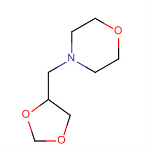 Molecular Structure of 161562-90-9 (Morpholine, 4-(1,3-dioxolan-4-ylmethyl)-)