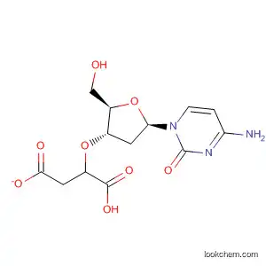 Molecular Structure of 161669-99-4 (Cytidine, 2'-deoxy-, 3'-(hydrogen butanedioate))