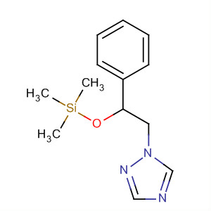 Molecular Structure of 161878-45-1 (1H-1,2,4-Triazole, 1-[2-phenyl-2-[(trimethylsilyl)oxy]ethyl]-)