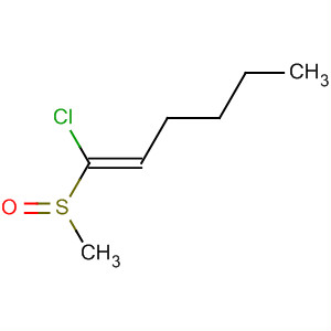 1-Hexene, 1-chloro-1-(methylsulfinyl)-, (Z)-