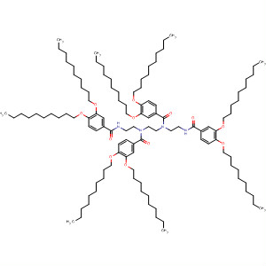 Benzamide, N,N'-1,2-ethanediylbis[N-[2-[[3,4-bis(decyloxy)benzoyl]amino]ethyl]-3,4- bis(decyloxy)-