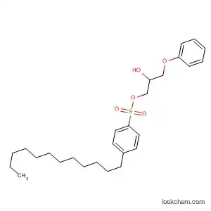 Benzenesulfonic acid, 4-dodecyl-, 2-hydroxy-3-phenoxypropyl ester