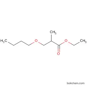Molecular Structure of 165728-99-4 (Propanoic acid, 3-butoxy-2-methyl-, ethyl ester)