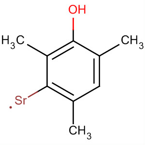 Phenol, 2,4,6-trimethyl-, strontium salt