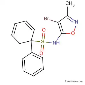 Molecular Structure of 166963-34-4 ([1,1'-Biphenyl]-4-sulfonamide, N-(4-bromo-3-methyl-5-isoxazolyl)-)