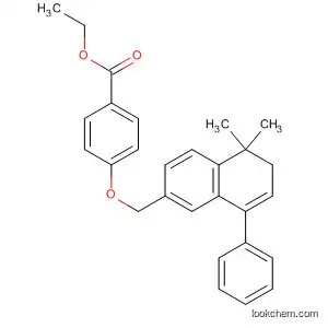 Benzoic acid,
4-[(5,6-dihydro-5,5-dimethyl-8-phenyl-2-naphthalenyl)methoxy]-, ethyl
ester