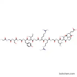 Molecular Structure of 167416-77-5 (L-Glutamic acid,
glycylglycyl-L-serylglycyl-L-tyrosyl-L-isoleucylglycyl-L-arginyl-L-arginylglycyl
-L-leucyl-L-valyl-L-prolyl-)