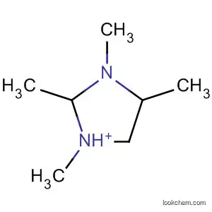 Molecular Structure of 167552-53-6 (1H-Imidazolium, 4,5-dihydro-1,2,3,4-tetramethyl-)