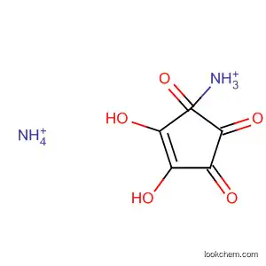 Molecular Structure of 1678-36-0 (4-Cyclopentene-1,2,3-trione, 4,5-dihydroxy-, diammonium salt)